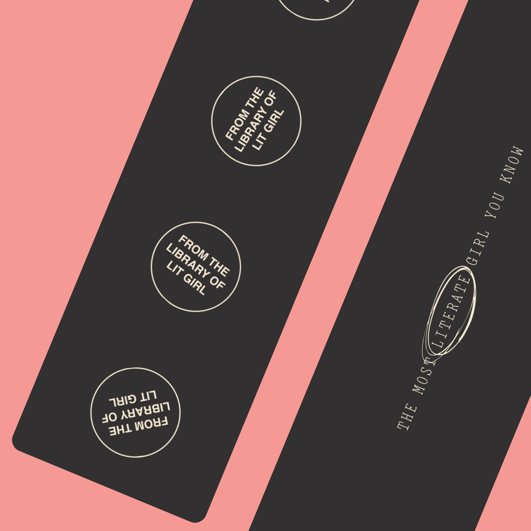 From The Library of Lit Girl Bookmark