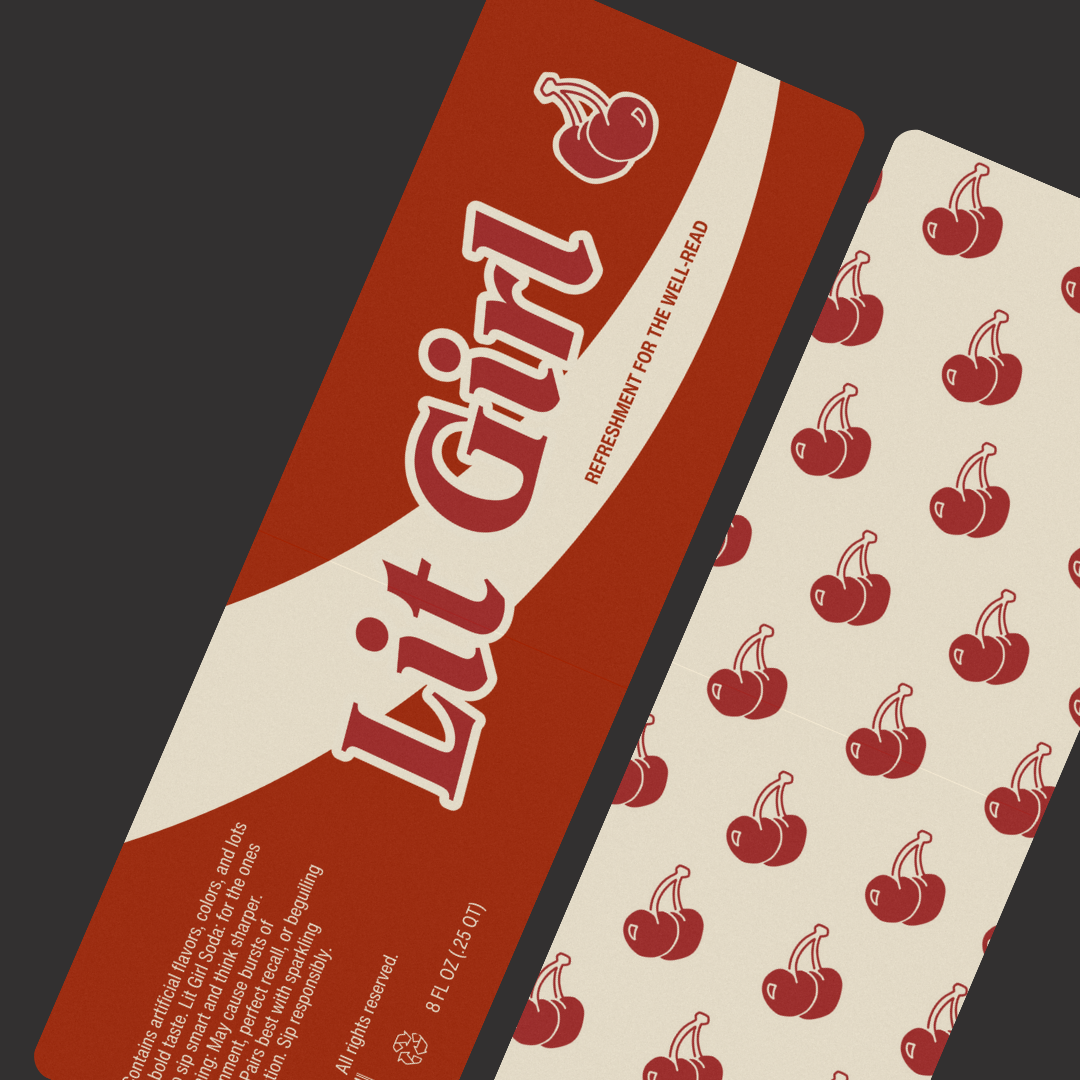Cherry Soda Bookmark