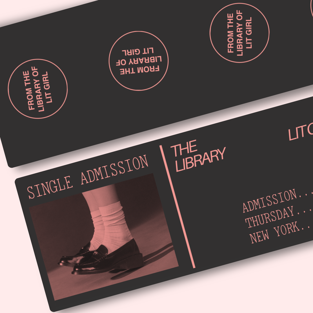 Single Admission Bookmark