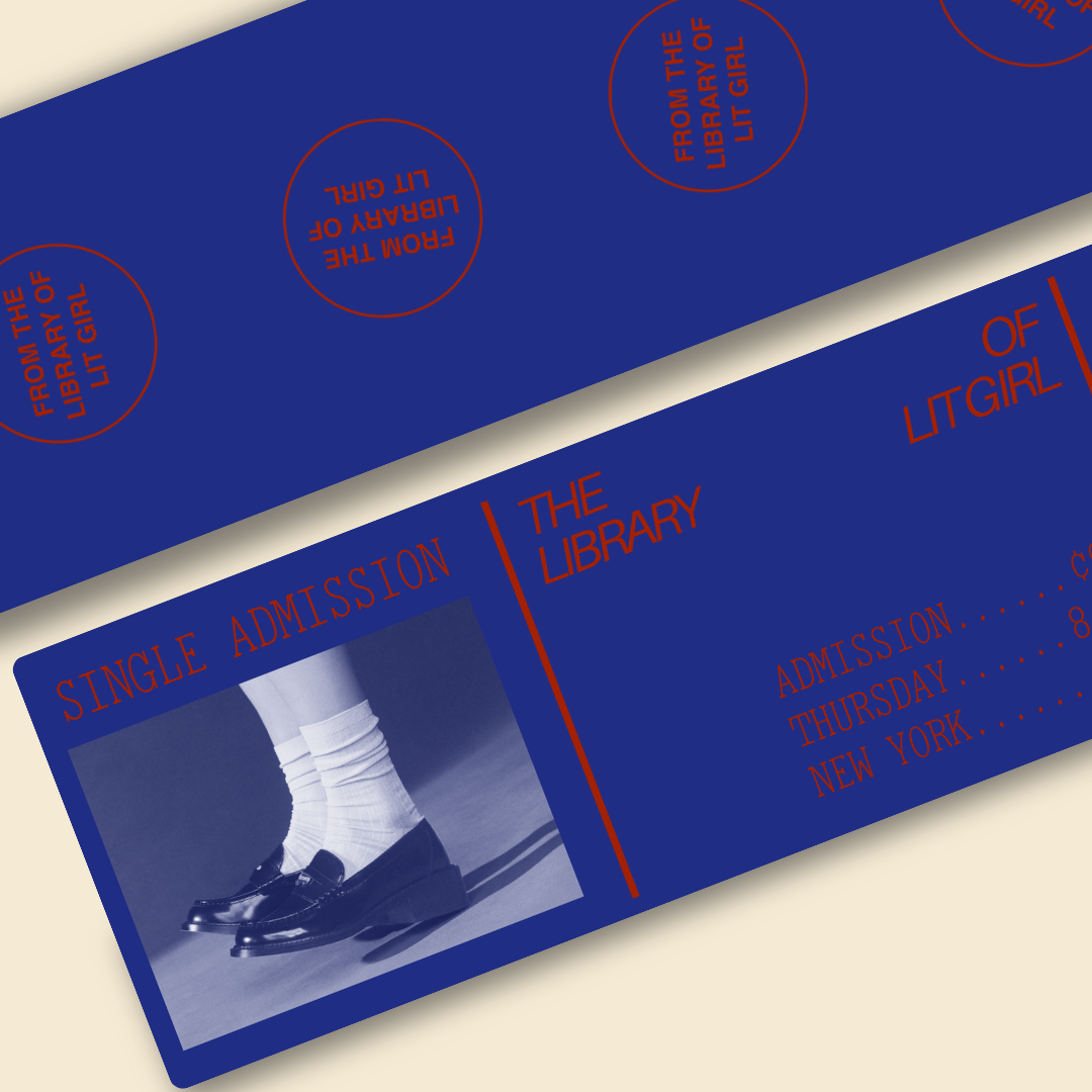 Single Admission Bookmark